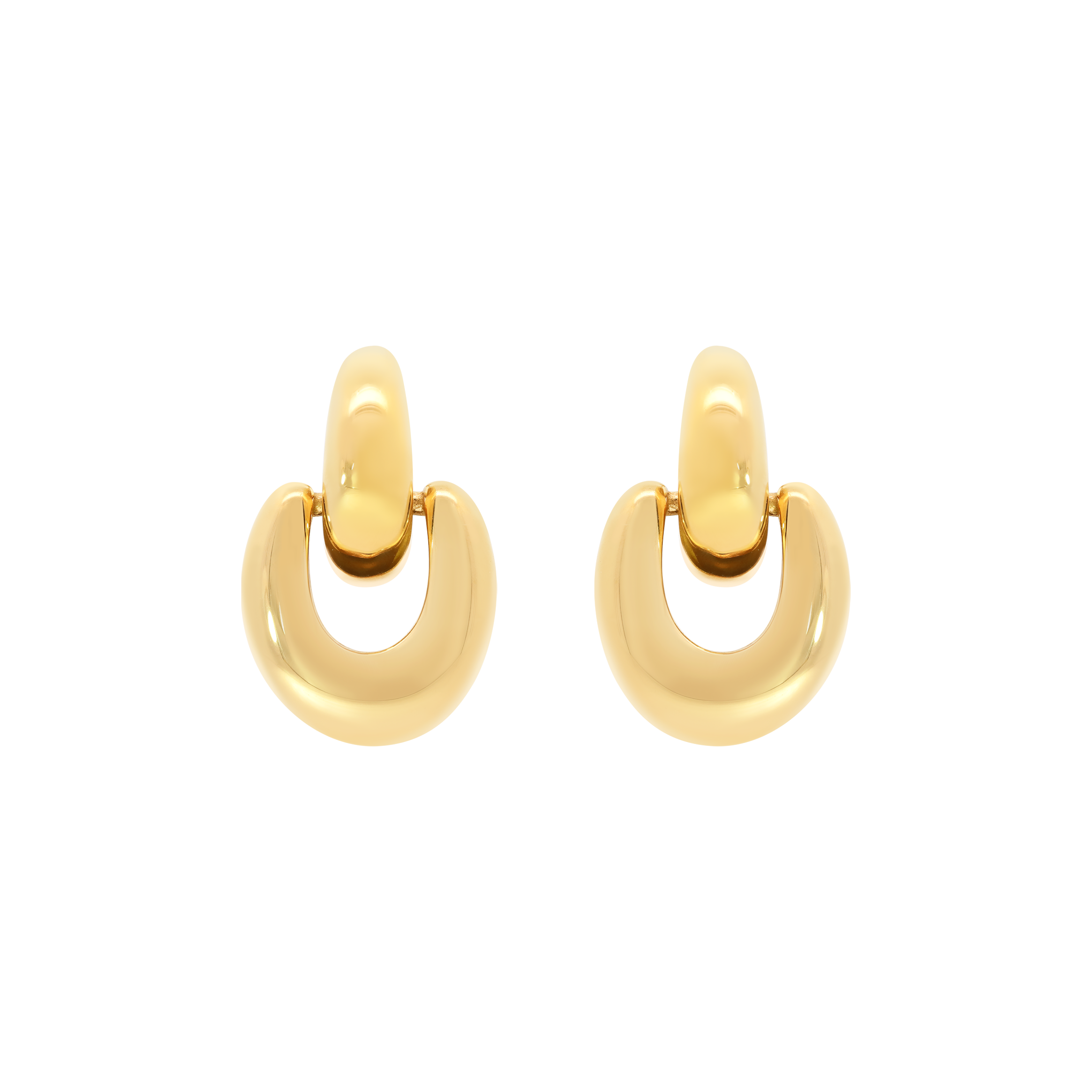 Gina Earring Studs 2 - Gold