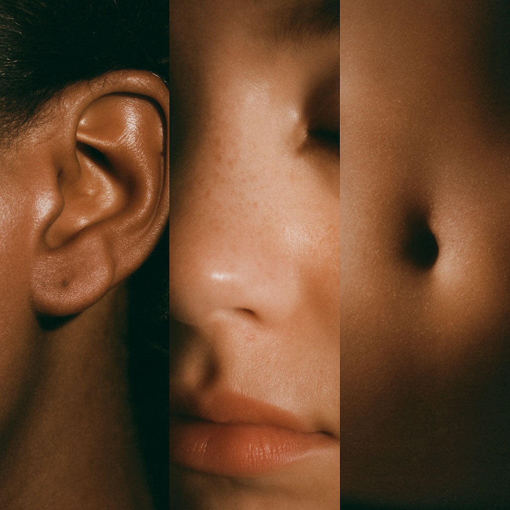 Ear, Nose and Naval Piercings