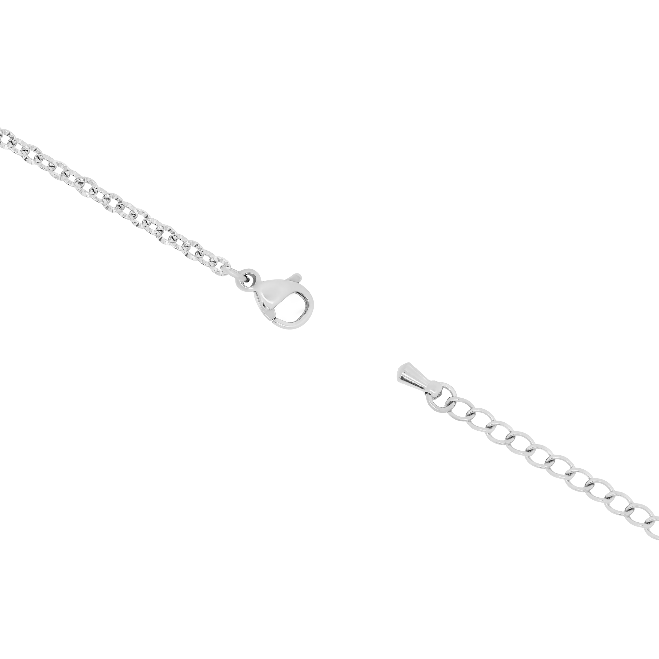 Florence Belcher Chain Bracelet Clasp - Silver