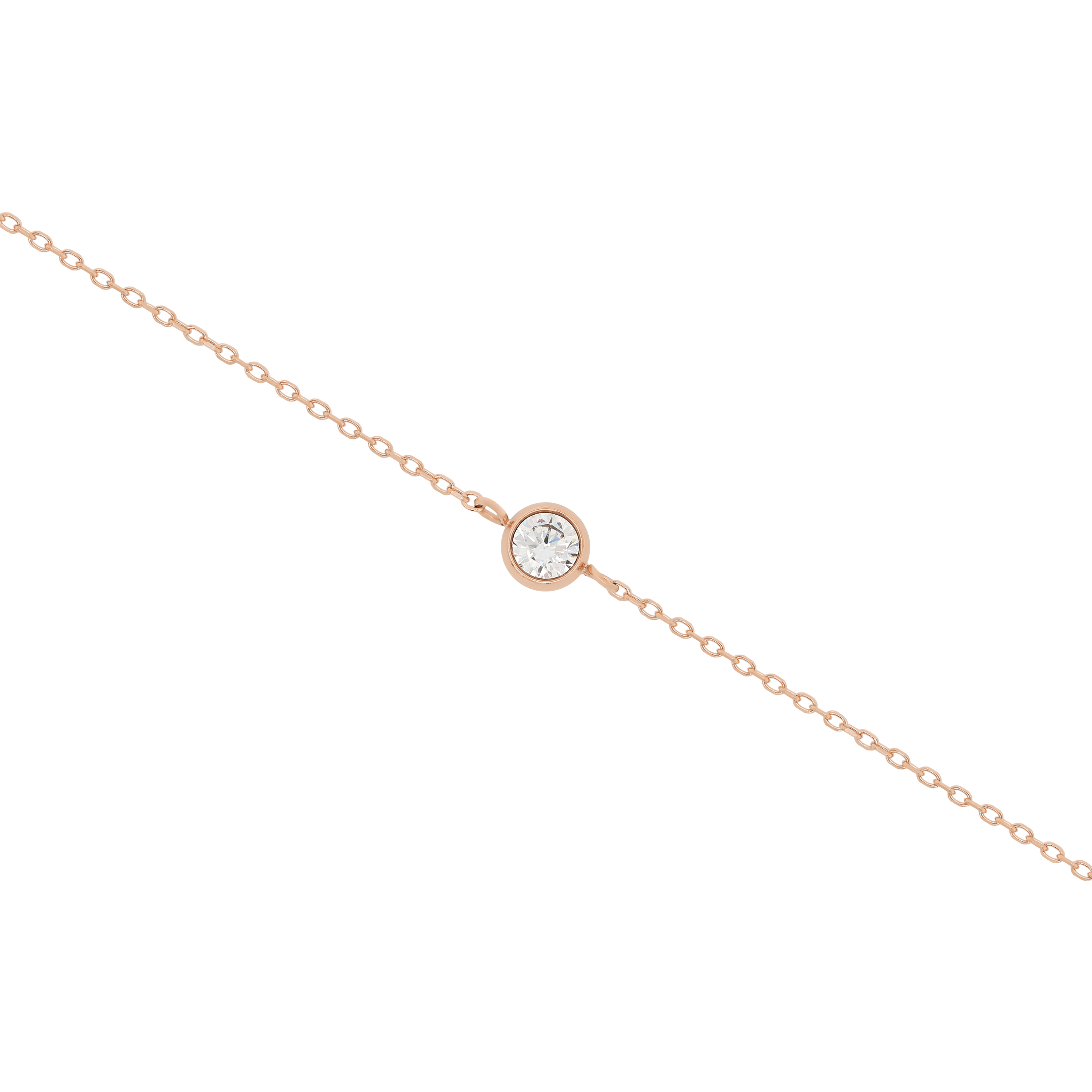 Maxim Gemstone Bracelet - Rose Gold